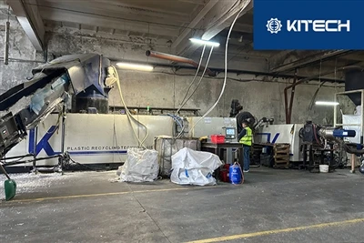 Projekt Kitech u Poljskoj: KCP160+180 dvofazni-peletizator u recikliranju LDP...